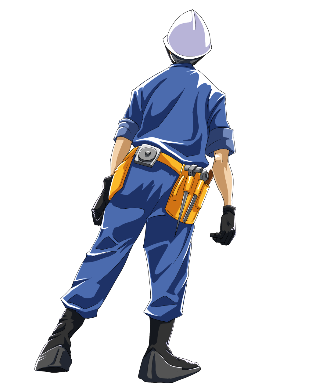 エアコン取付を行う電気工事士のイメージ